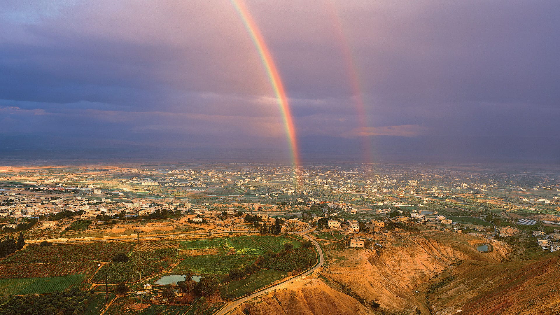 Biblical landscape recreation